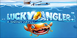 Lucky Angler – A Snowy Catch slot artwork