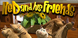 Ned and His Friends slot artwork