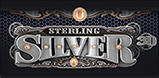 Sterling Silver 3D Logo