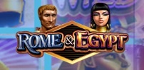 Rome and Egypt slot artwork