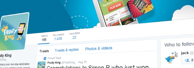 Fruity King twitter
