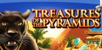 Treasures of the Pyramids slot artwork