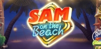 Sam on The Beach slot artwork