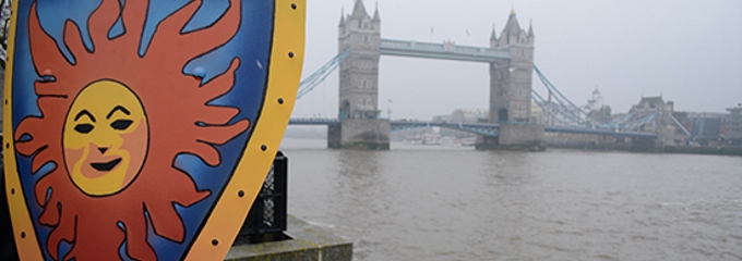 casinomeister shield near tower bridge