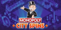 monopoly city spins slot logo
