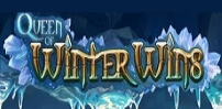 queen of winter wins slot logo