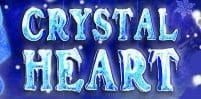 crystal heart slot logo