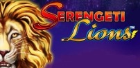 serengeti lions slot logo