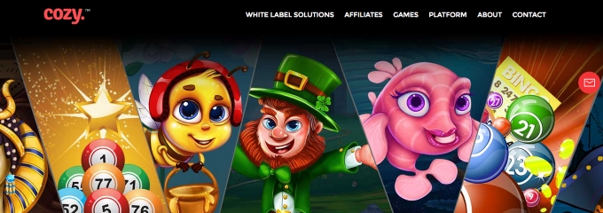 cozy games home page