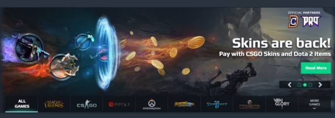 skins betting growing online