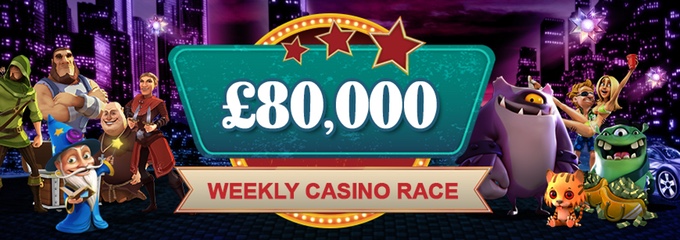 videoslots.com weekly casino race promotion