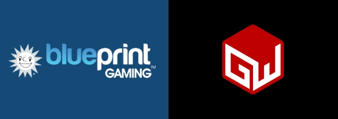 blueprint gaming logo and gw games logo