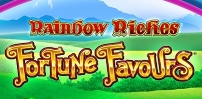 Rainbow Riches Fortune Favours slot artwork