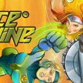 the justice machine slot artwork