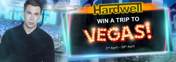 win a vegas trip in 2018 with Hardwell slot
