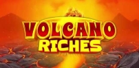 volcano riches slot logo