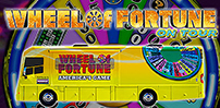Wheel of Fortune on Tour slot artwork