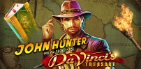 John Hunter and The Secrets of Da Vinci’s Treasure slot artwork