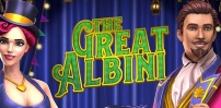 the great albini slot logo