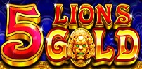 5 Lions Gold slot artwork