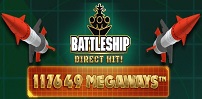 Battleship Direct Hit Megaways slot artwork