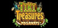 tiki treasures megaways slot logo