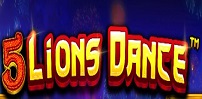 5 Lions Dance slot artwork