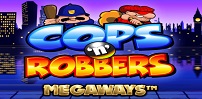 Cops ‘n’ Robbers Megaways slot artwork