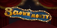 3 Clown Monty slot artwork
