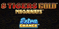8 Tigers Gold Megaways slot artwork