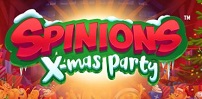 Spinions Christmas Party slot artwork
