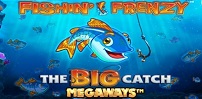 fishin' frenzy the big catch megaways slot logo