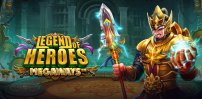 Legend of Heroes Megaways slot artwork