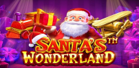 Logo for Santa's Wonderland slot from Pragmatic Play