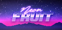 Neon Fruit slot logo by 1X2 Gaming