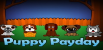 Puppy Payday slot logo by 1X2 Gaming