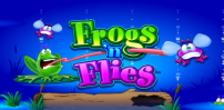 Frogs N Flies Temple Cash slot artwork