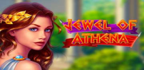 Jewel of Athena slot logo by 1X2 Gaming