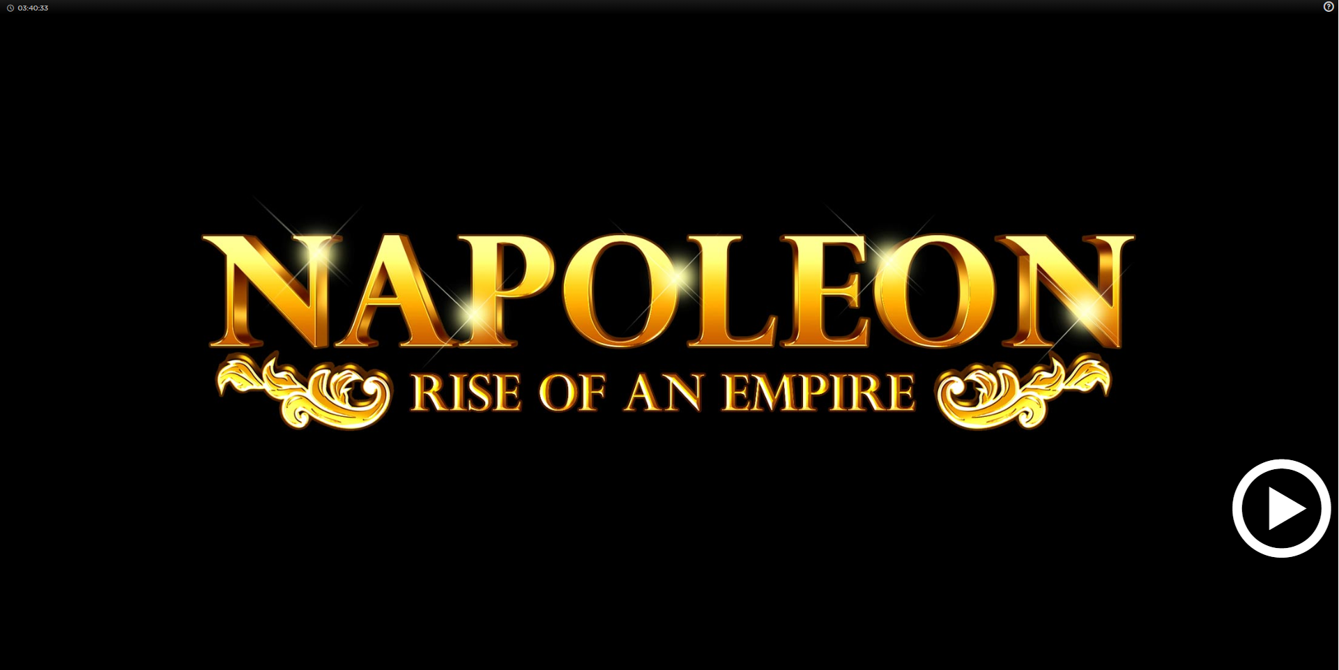 Napoleon Rise of an Empire slot artwork