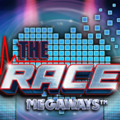 The Race Megaways slot banner