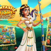 4 fantastic fish in egypt slot banner