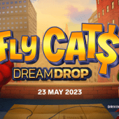 fly cats slot banner