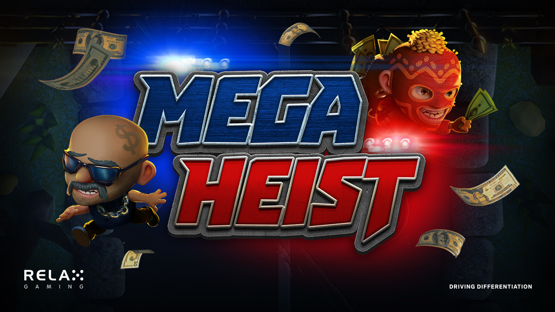 mega heist slot banner