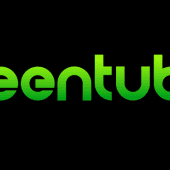 greentube logo green text on black background