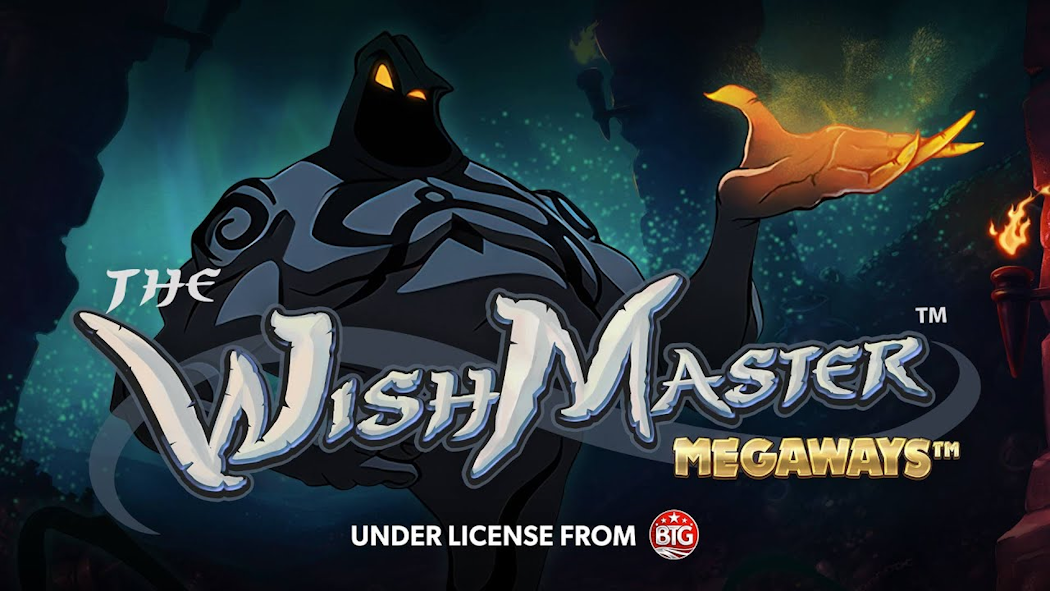 the wishmaster megaways slot banner