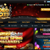videoslots homepage