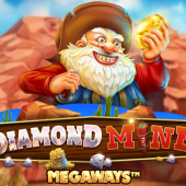 diamond mine 2 megaways slot banner