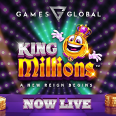 games global king millions jackpots banner