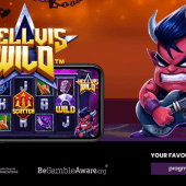 hellvis wild slot banner