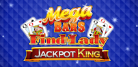 Mega Bars Find The Lady Fortune Play slot artwork